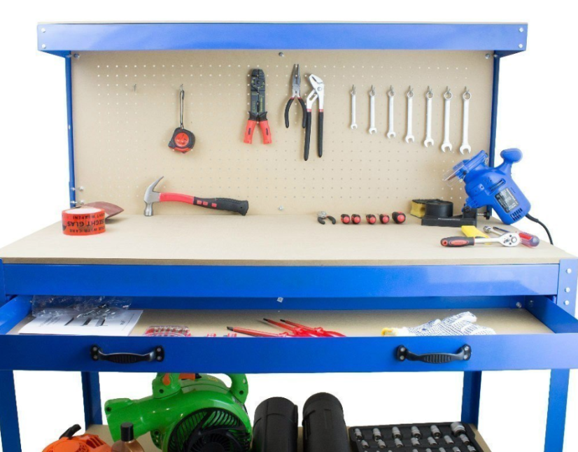 Ponk munkapad műhelybe 115x55x140 cm Blue HD15823