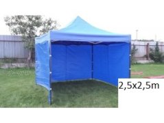 Nožnicový stan 2,5x2,5 modrý SQ
