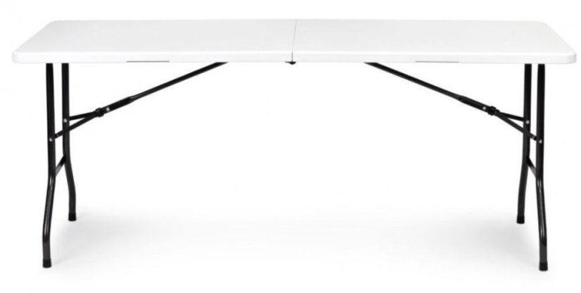 Set catering masă + 2 bănci 180cm White