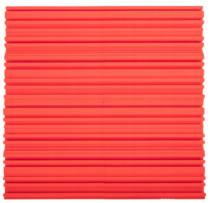 Akustický panel Equalizer 50x50cm, tloušťka 7cm, oranžový