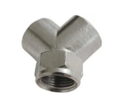 Vzduchový rozbočovač 2-vývodový, typ Y, 3/8" vnitřní závit