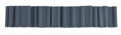 Belátásgátló szalag rögzítő klipsz 4,75 cm, grey, 40 db