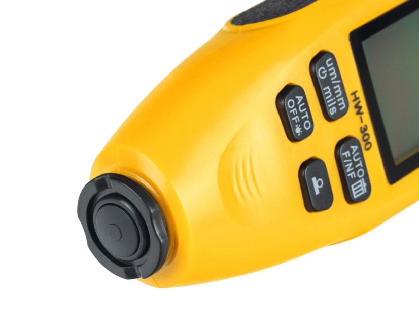 Professzionális rétegvastagság mérő HW 300 – Festék mérő autókhoz és fémfelületekhez