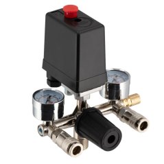 Regulator pritiska sa presostatom, 2 manometra i 2 brze spojke 36840-R