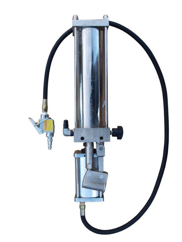 30T-Pressensatz mit hydraulisch-pneumatischer Pumpe