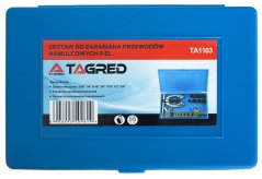 Преса за пресоване на спирачни маркучи, тръби, комплект от 9 бр. TA1103