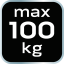 Aluminijska vakuumska čaša za prozore, dvostruka, 100 kg 56-802