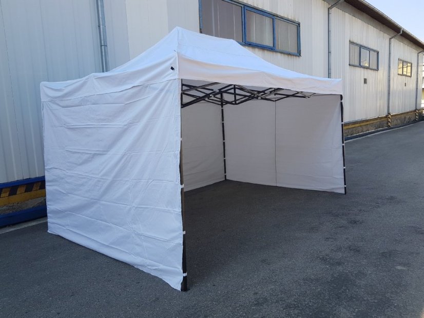 Összecsukható sátor 3x4,5 fehér SQ