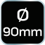 Gumikalapács 90 mm, 1200 g 25-054