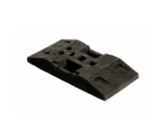 Forgalmi tábla talpazat,, fekete, 30 kg