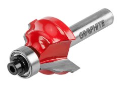 Oblikno glodalo s ležajem, ukrasno, HM, 28,8 x 15,9 mm, drška 8 mm 56H239