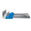 Chei hexagonale HEX TORX SECURITY T10-T50 mm, 9 bucăți TA1048