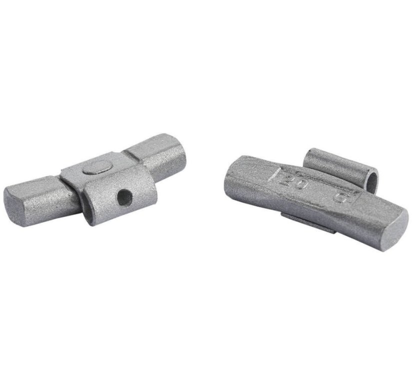 Centírozó acél súly pléh felnire - 20g/100db