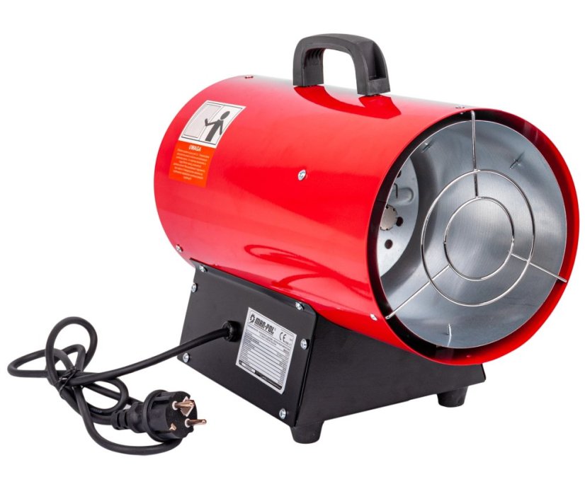 Gázfűtés tömlővel és reduktorral  20kW