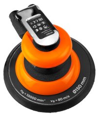 Pneumatická vibračná brúska, 150 mm, 10 000 otáčok za minútu 14-020