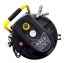 Vertikalni zračni kompresor 30L, 10bar, 1,5kW, 2HP, 240l/min, 230V, mobilni, za delavnice/avtomobilsko industrijo, Kraft&Dele KD1417