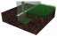 Kerti fóliaház/fóliasátor 3x8m UV filterrel PREMIUM