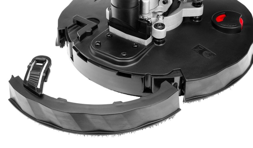 Gipszcsiszoló 710W, 215 mm, kerek és háromszögletű láb, fáklya 59G264