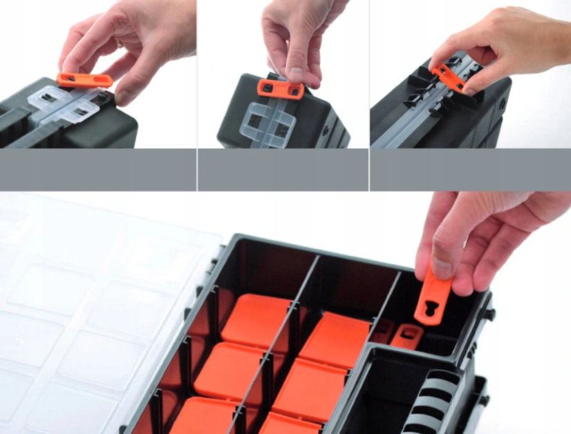 Organizator NOR DUO 399x303x100mm