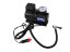 Mini compresor auto 12V cu adaptor brichetă, portabil, 250 PSI, Geko G01115 – pentru umflat roți, biciclete, mingi