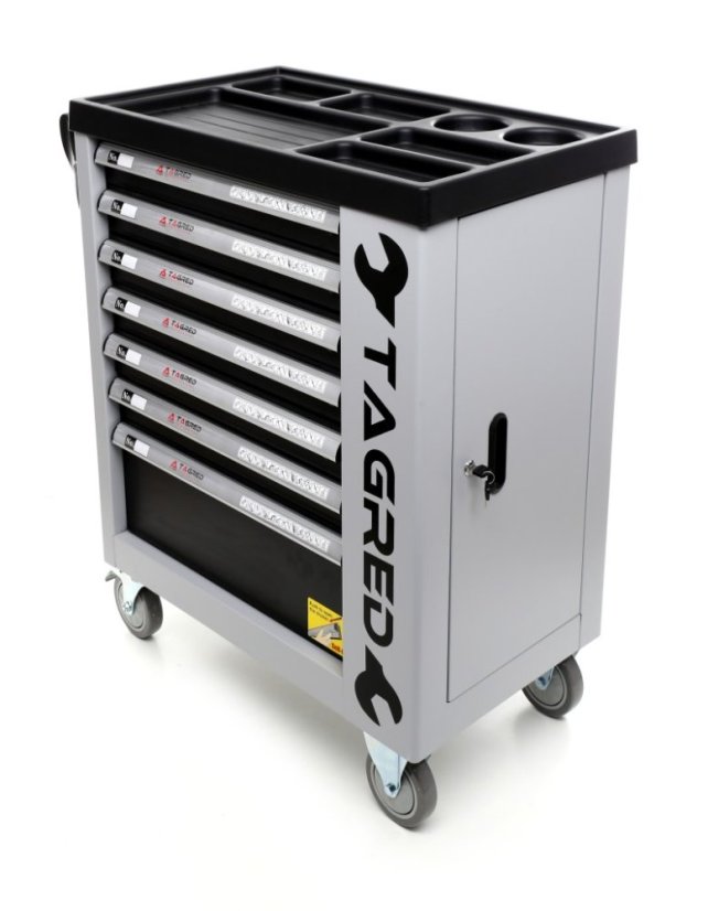 Werkstattwagen mit 251 Werkzeugen TA212