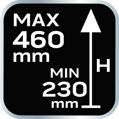 Hydraulische Hebebühne 15 t, 230-460 mm 10-455