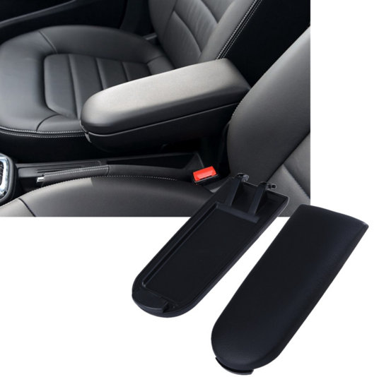 Husă pentru cotieră Škoda OCTAVIA 1 (1U), negru, piele ecologică