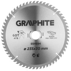 List pile, vilica, 235 x 30 mm, 60 zuba 55H694