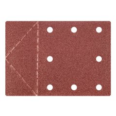 Brusni papir 115 x 160 mm, rupe, perforacija za zatvaranje pukotine. K80, 3 kom. 55H816