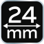 Sekáč 24 mm, CRV, 2-složková rukojeť 37-924
