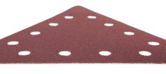Velcro brusni papir K80, trokutasti s 12 rupa, 5 kom za brusilicu 59G264 54H032