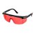 Naočale za gledanje lasera, crvene 75-120