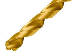 Baildon svrdlo DIN 338 RN 9,5 mm, HSS TiN (S), 125-81 mm (drška s 3 utora) 71109503