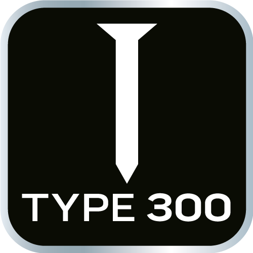 Verzinkte Nägel für Druckluftklammergeräte (14-570), GA18, Typ 300 (F), Länge 45 mm, 4000 14-657