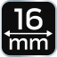 Sekáč 16 mm, CRV, 2-složková rukojeť 37-916