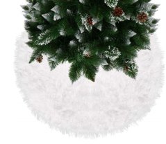 Koberec pod stromeček 115cm White