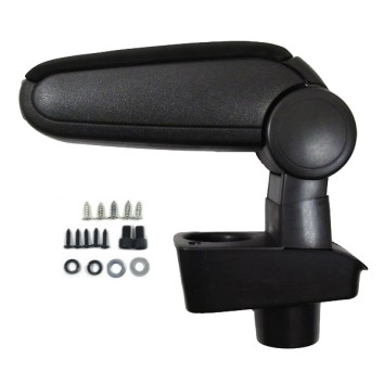 Armlehne Ford FIESTA 7, schwarz, Öko-Leder