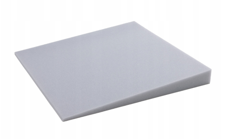 Akustična ploča 3D s kosim rubovima, 50x50 cm, debljina 5 cm, svijetlosiva