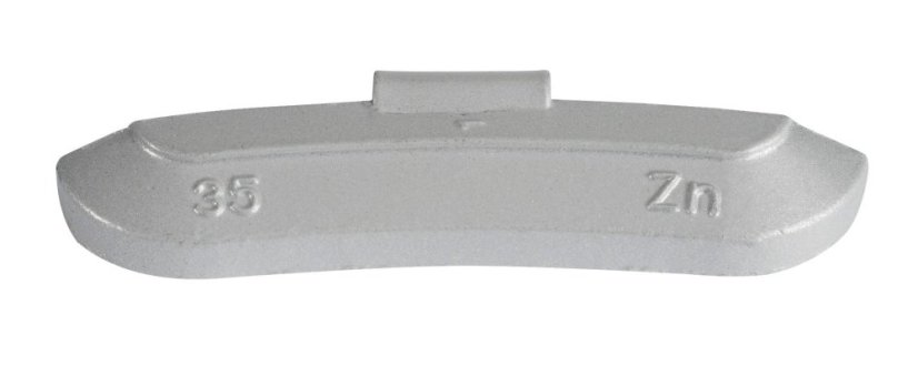 Centírozó (felütős) súly ZN védőrétegű pléh felnikre 35g 50db