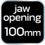 Drehbarer Schraubstock 100 mm 35-030