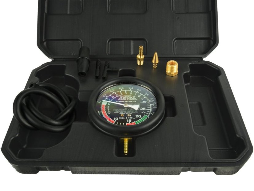 Tester tlaka goriva za benzinske motore - Vakuummetar G02508