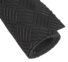 Неплъзгаща се гумена подложка с 3 мм решетка 50x120cm