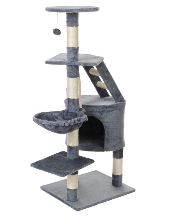 Ansamblu pentru pisici 120cm Grey Bella