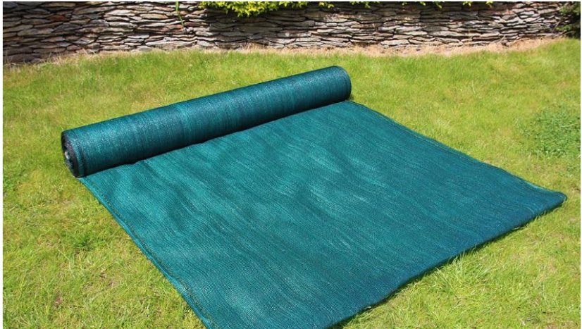Beschattungsnetz grün 1,5x50m 90% Beschattung