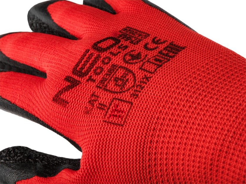 Arbeitshandschuhe, Polyester mit Latexbeschichtung (krincle), 3121X, Größe 11 97-645-11