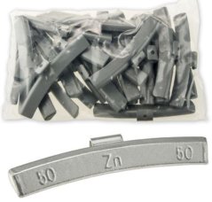Cetrirne uteži ZN za ALU diske 50g/ 50ks