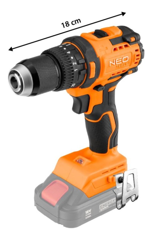 AKU-Bohrmaschine Energy+, ohne Akku 04-619