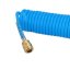 Furtun pneumatic spiralat PU cu 15 m fi 8 x 5 mm fitinguri 4304207
