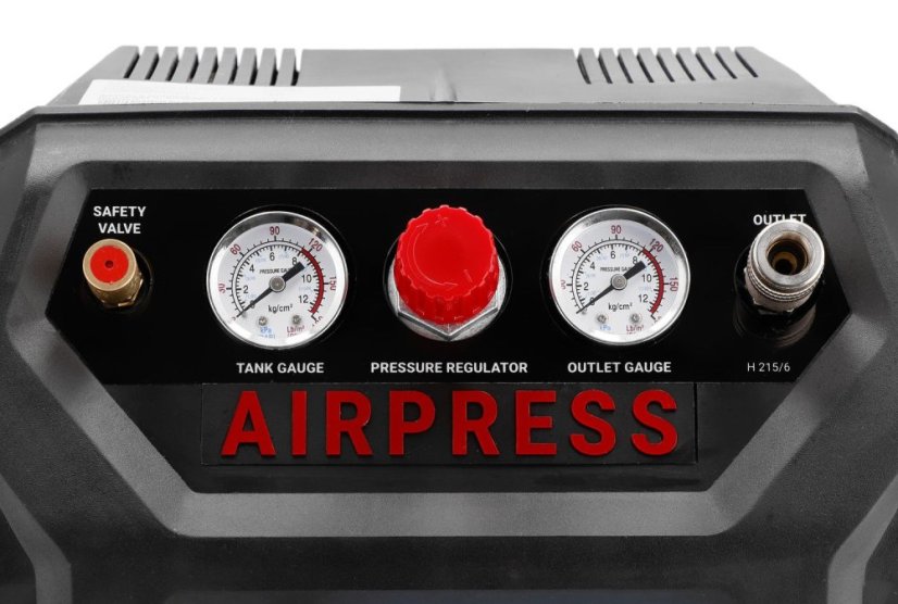 Kompresor bezolejový H 215-6 8bar 6l BoomBox