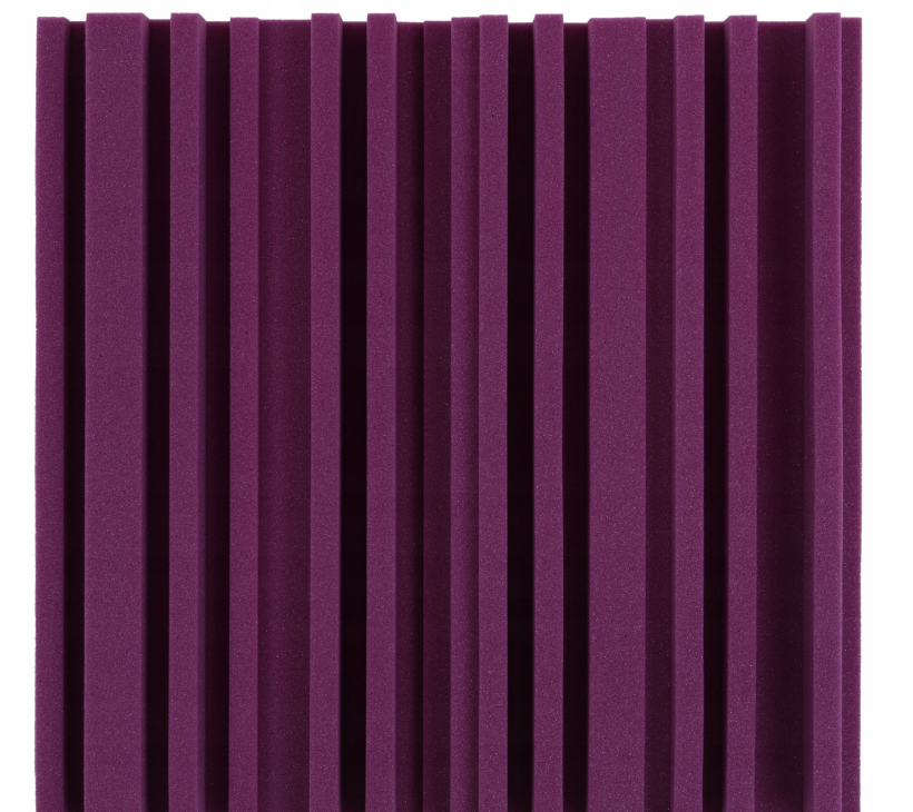 Akustična ploča Equalizer 50x50 cm, debljina 7 cm, ljubičasta